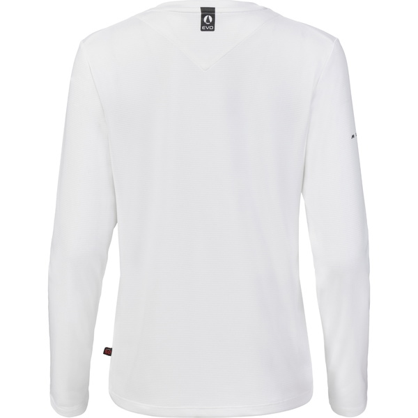2026 Musto Womens Evo Crew Sunblock Long Sleeve Tee 82445 - White